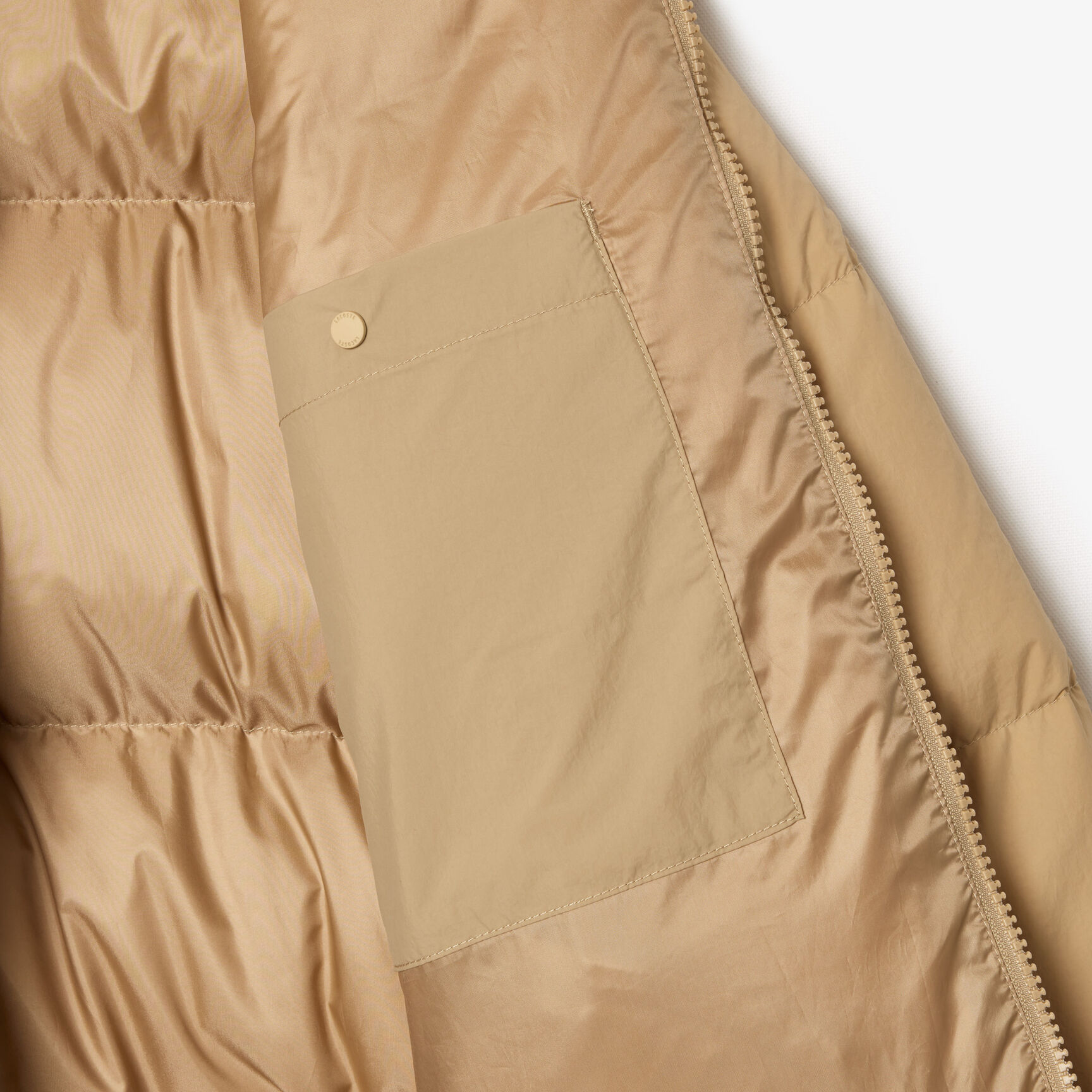 Padded Down Logo Jacket with Hood - BF3262-00-02S