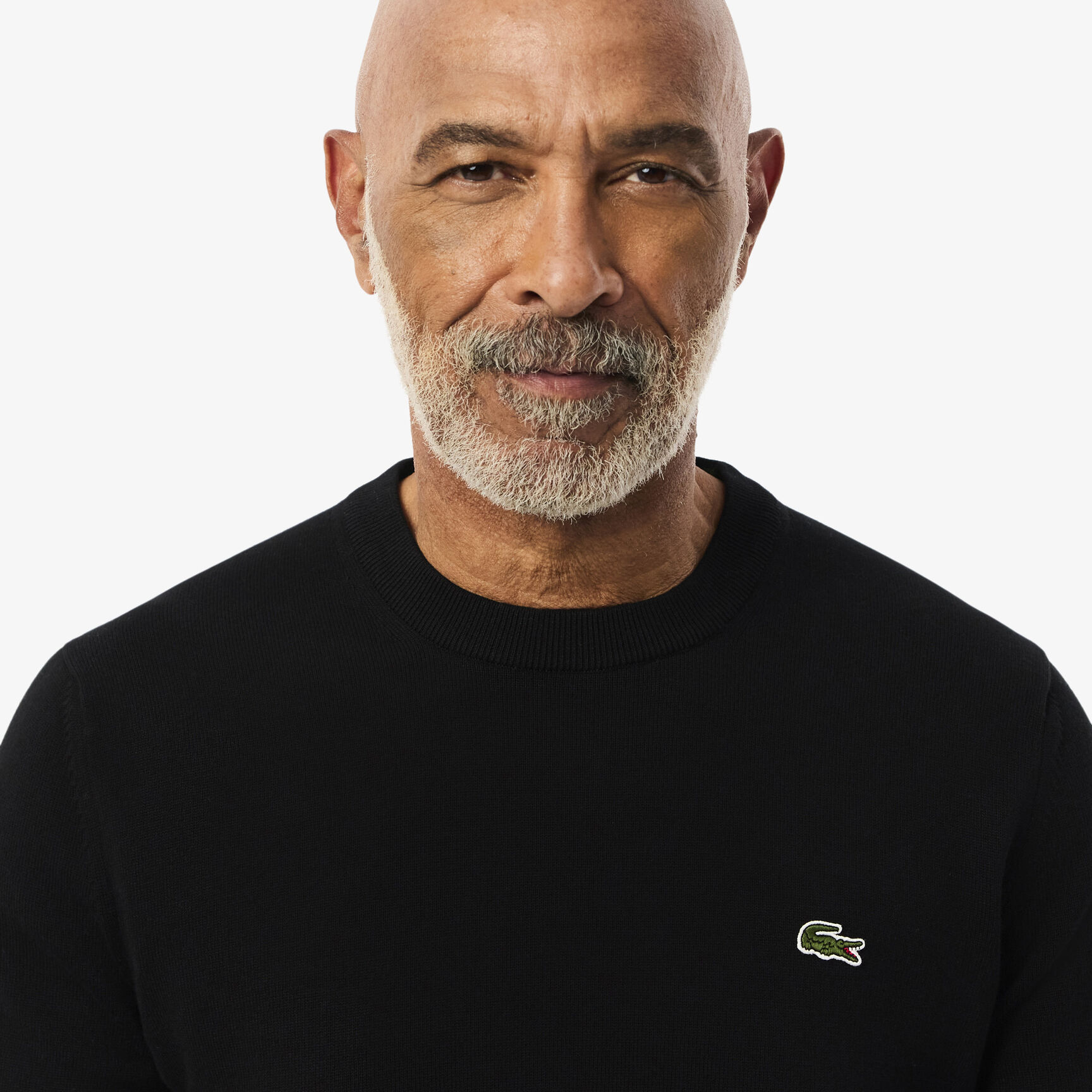 Monochrome Cotton Crew Neck Sweater - AH1985-00-031