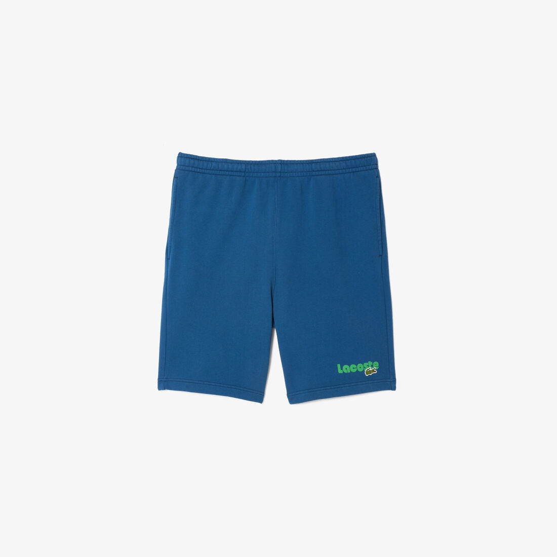 Washed Effect Lacoste Print Jogger Shorts Washed Effect Lacoste Print Jogger Shorts - GH7526-00-HBM