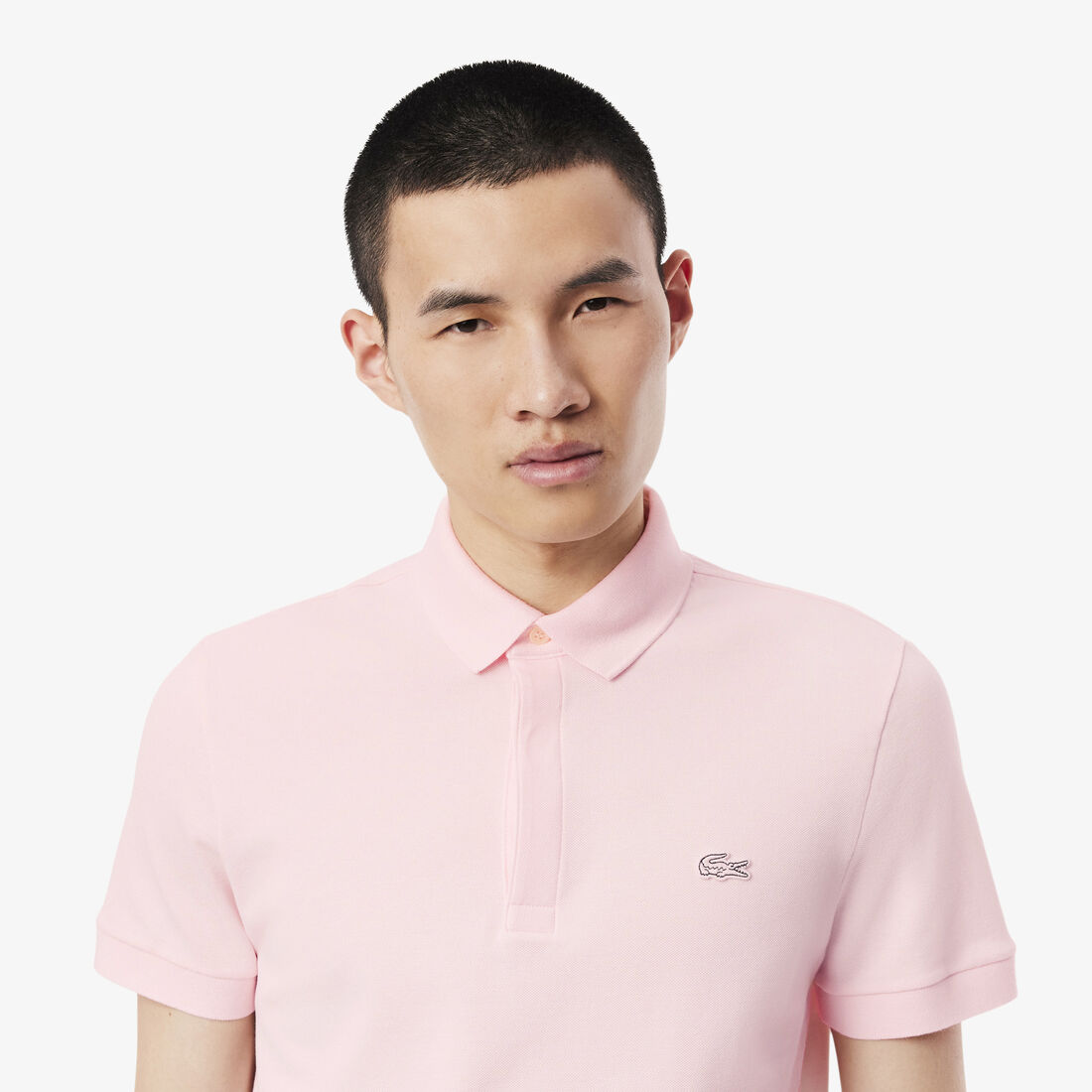 قميص بولو بيكيه باريسي بقصة عادية Regular Fit Paris Stretch Pique Polo Shirt - PH5522-00-T03