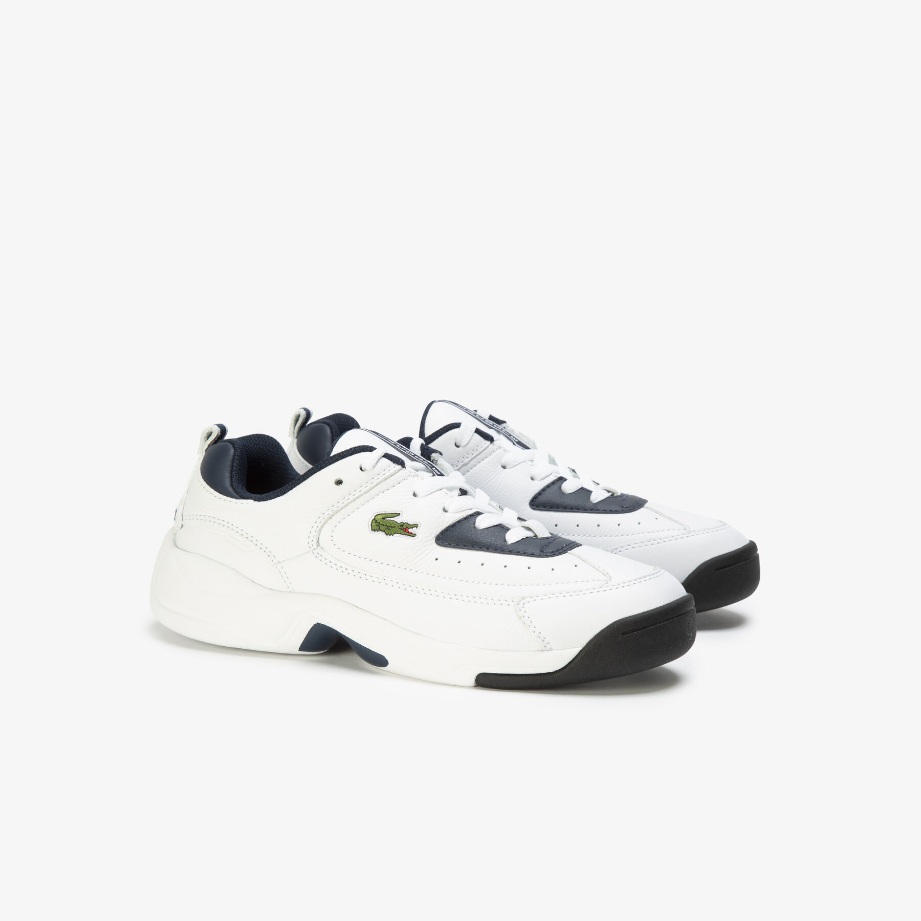 Men's V-Ultra OG Leather Sneakers lacoste men s v ultra og leather sneakers