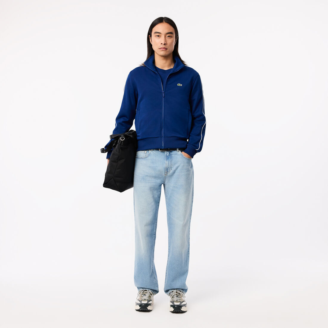 Paris Pique Zip Front Track Jacket Paris Pique Zip Front Track Jacket - SH1457-00-HBM