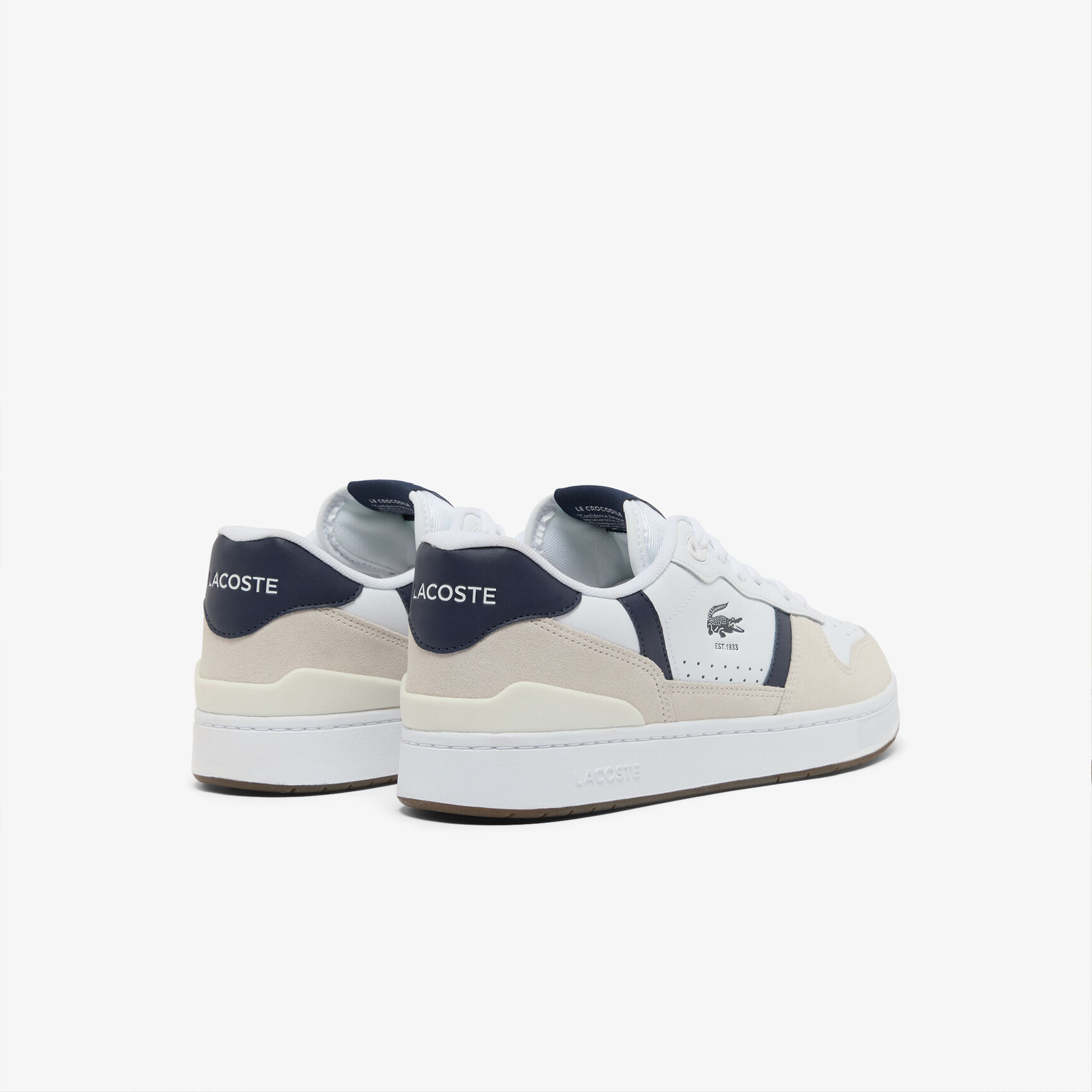 Men's T-Clip Set Leather Sneakers - 50SMA0184-042