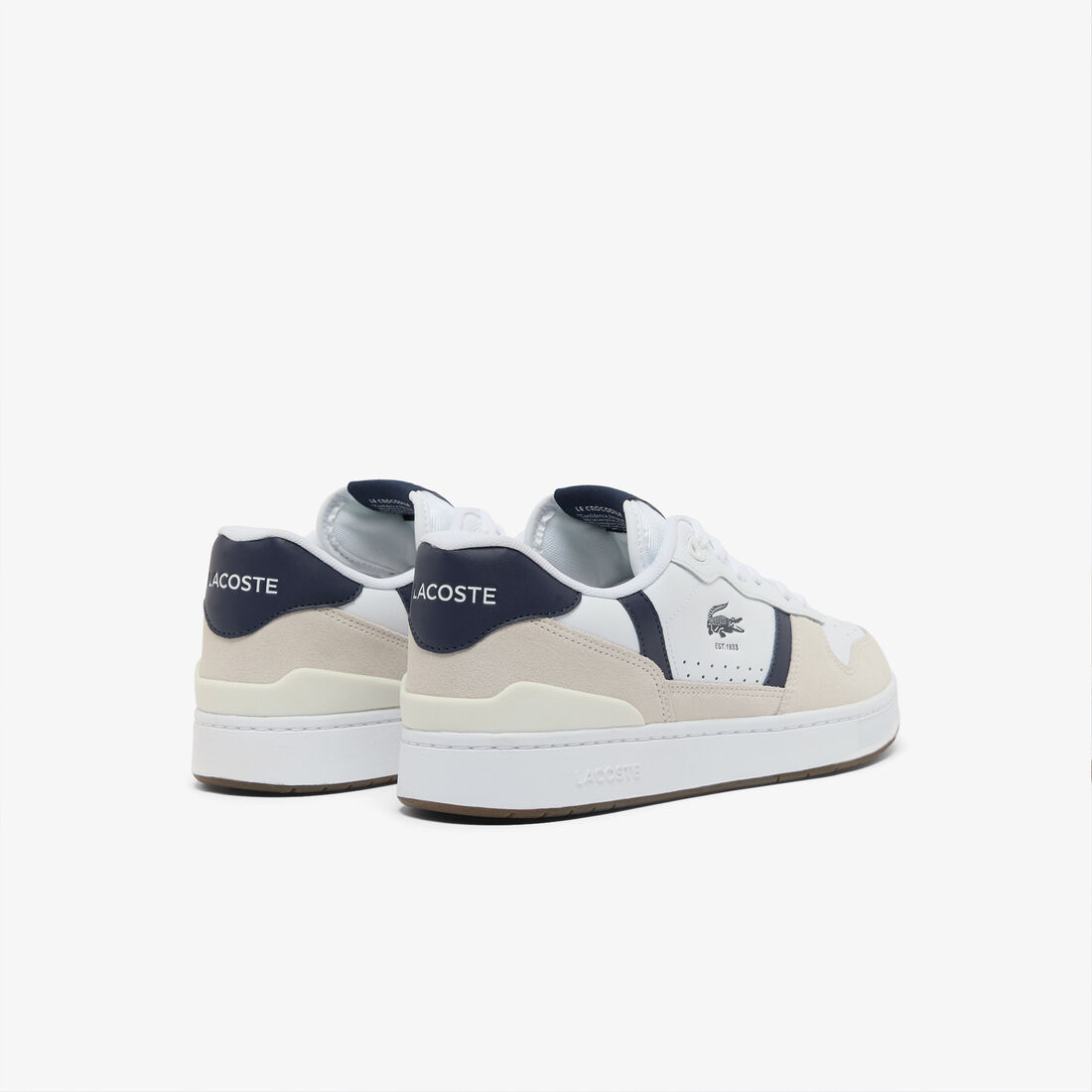 Men's T-Clip Set Leather Sneakers Men's T-Clip Set Leather Sneakers - 50SMA0184-042