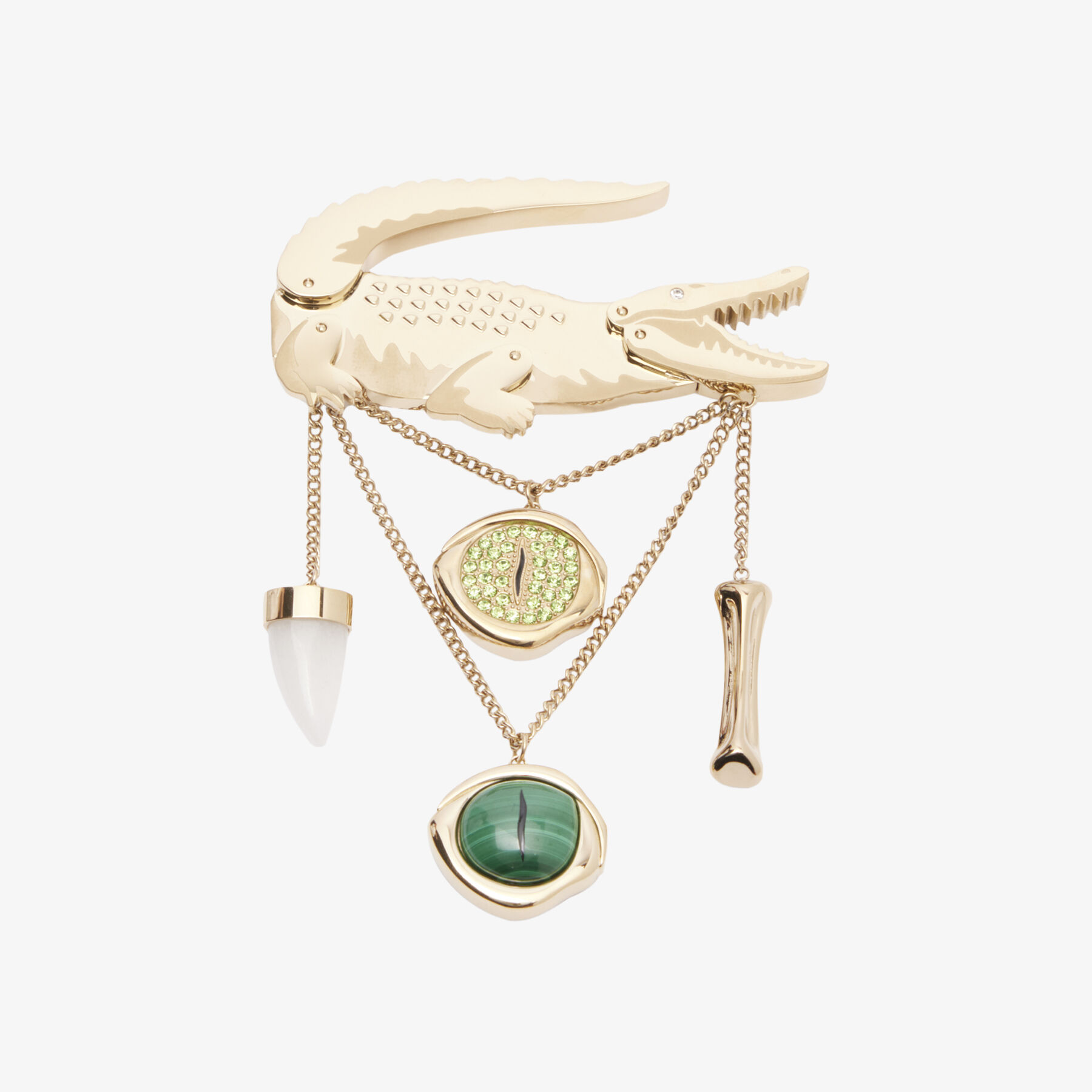 BROOCH CROCODILE لاكوست بروش التمساح