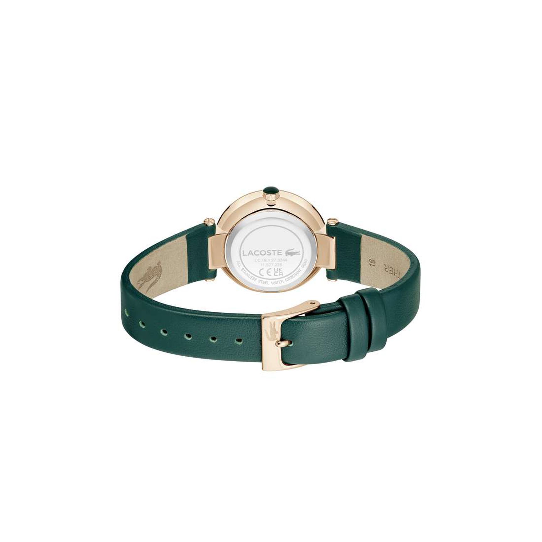 Women Leather 3 Hand Quartz Watch Women Leather 3 Hand Quartz Watch - 2001424-GRN