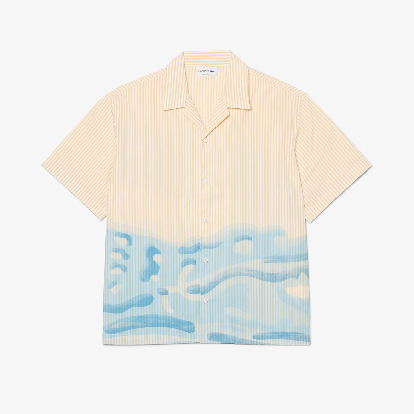 Relaxed Fit Striped Crocodile Shirt - CH1995-00-3IY