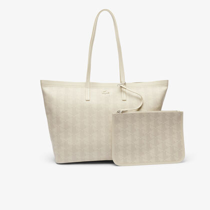 Zely Grained Tote With Pouch