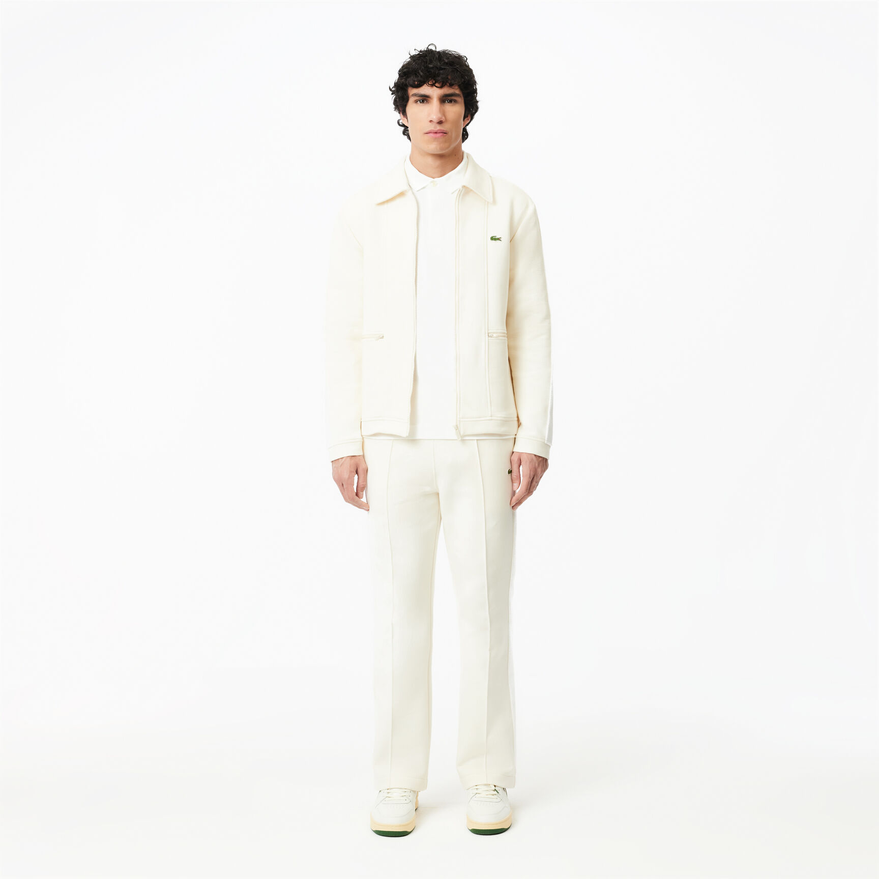 Smart Paris long sleeve stretch cotton Polo Shirt - PH2481-00-001