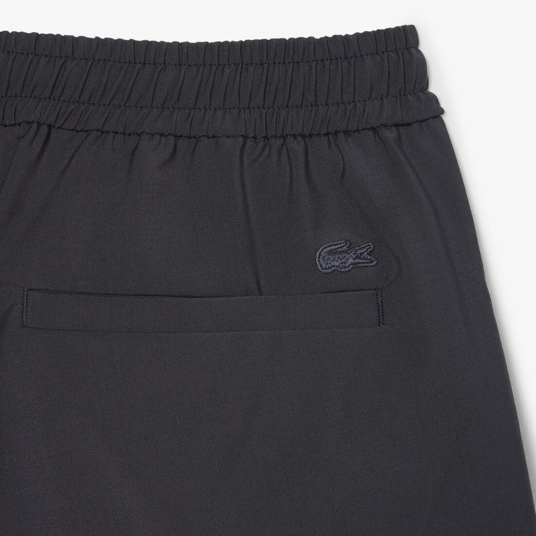 شورت من مزيج الصوف بقصة مريحة Relaxed Fit Wool Blend Shorts - GH1966-00-S5T