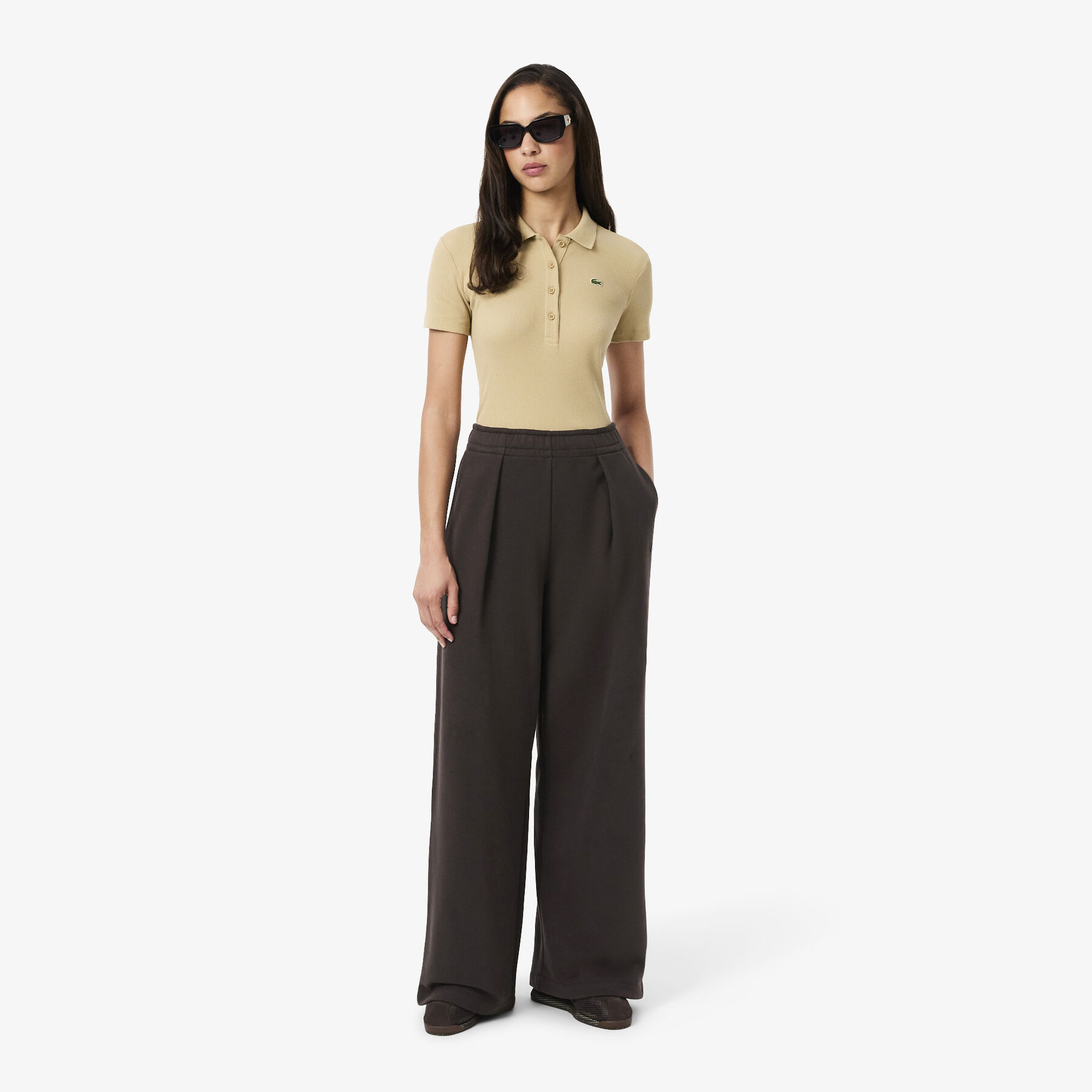 Wide Fit Fleece Sweatpants lacoste wide fit fleece sweatpants