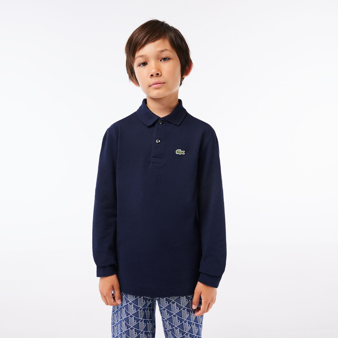 Kids' Lacoste Regular Fit Petit Pique Polo Shirt - PJ8915-00-166