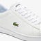 lacoste women s carnaby evo mesh lined leather trainers