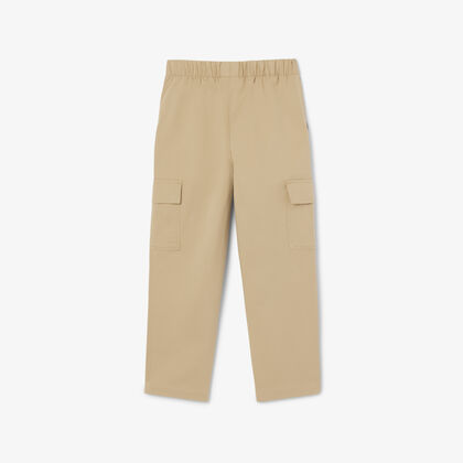 Lightweight Cotton Gabardine Cargo Pants