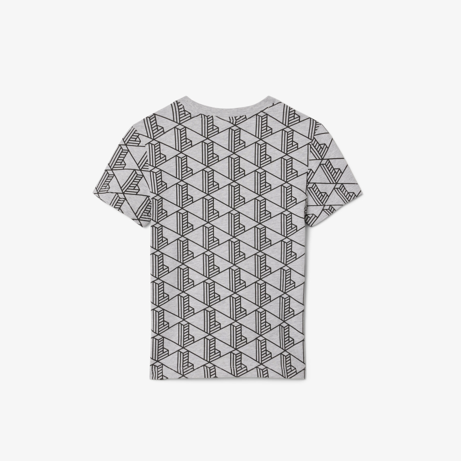 Monogram Print Cotton T-shirt - TJ8411-00-80P