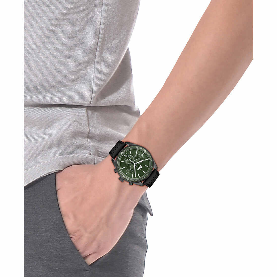 ساعة بوسطن الرجالية Men Non-metal Watch - 2011345-BLK