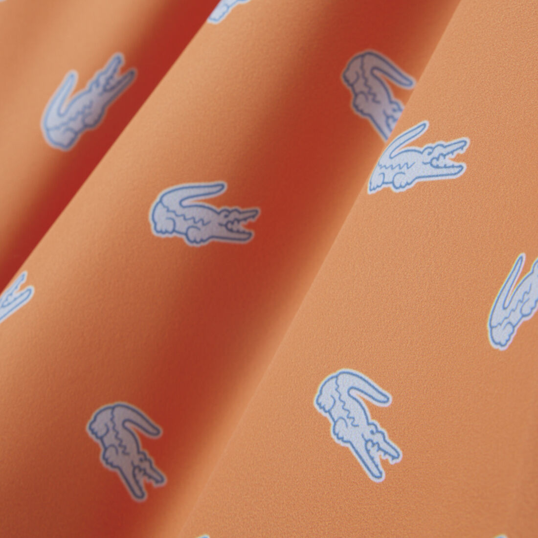 Mid Length Crocodile Print Swim Trunks Mid Length Crocodile Print Swim Trunks - MH1851-00-IY0