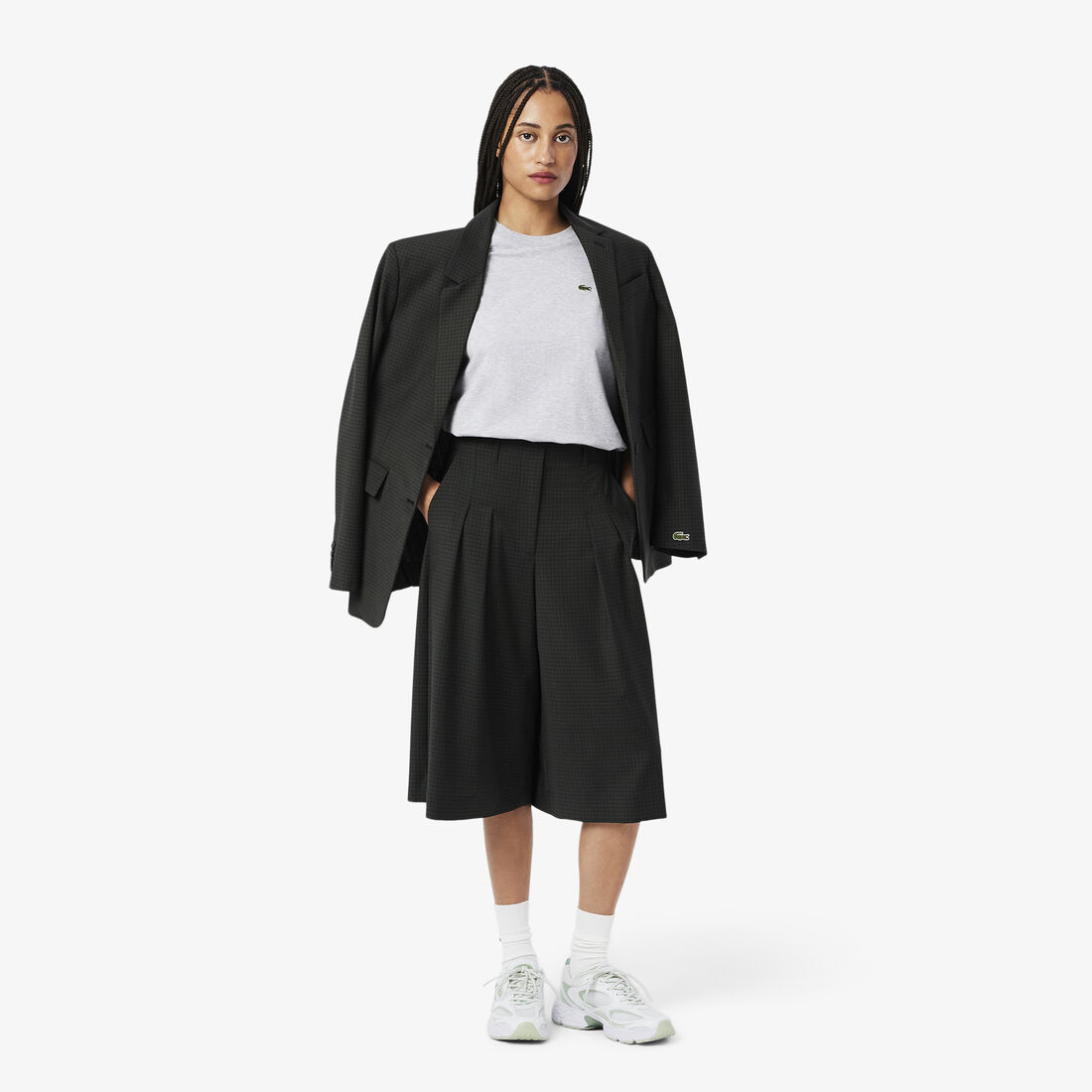 حذاء رياضي جلدي ستورم 96 2K للنساء Women's Storm 96 2K Leather Sneakers - 49SFA0022-082