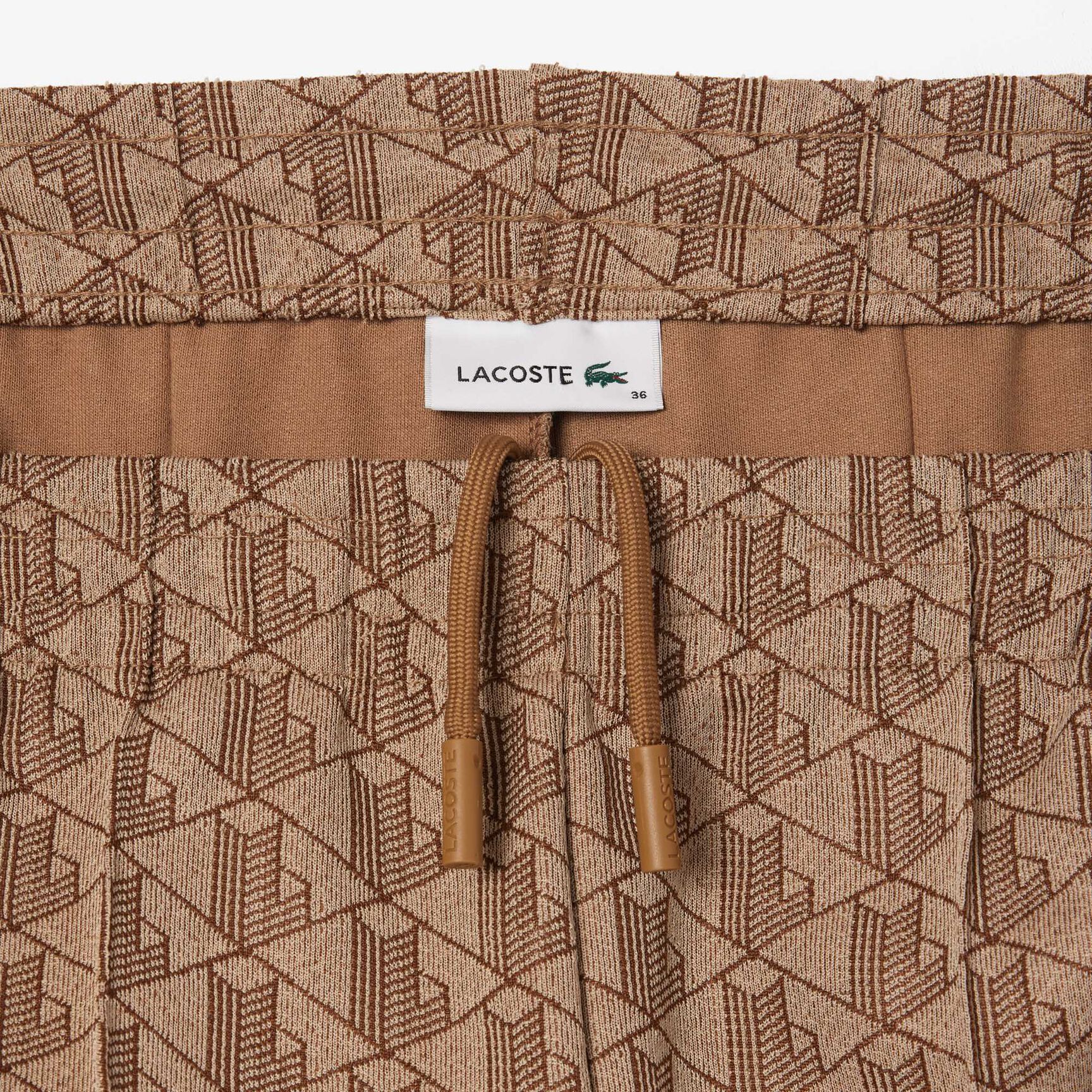 Women's Lacoste Monogram Print Trackpants - XF9313-00-IRP