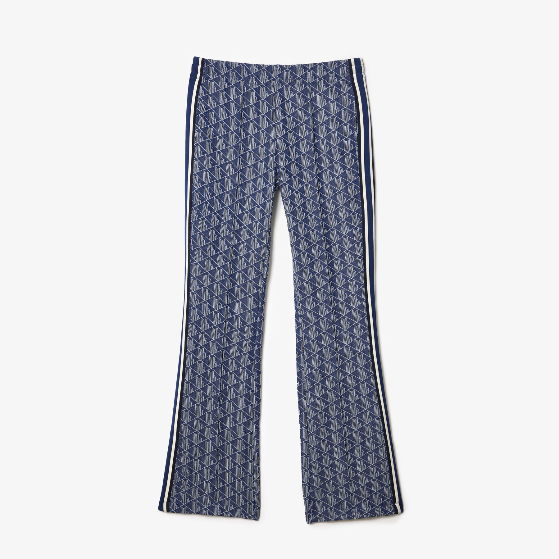 بنطال مونوغرام رياضي واسع Women's Lacoste Monogram Print Trackpants - XF9313-00-QIE