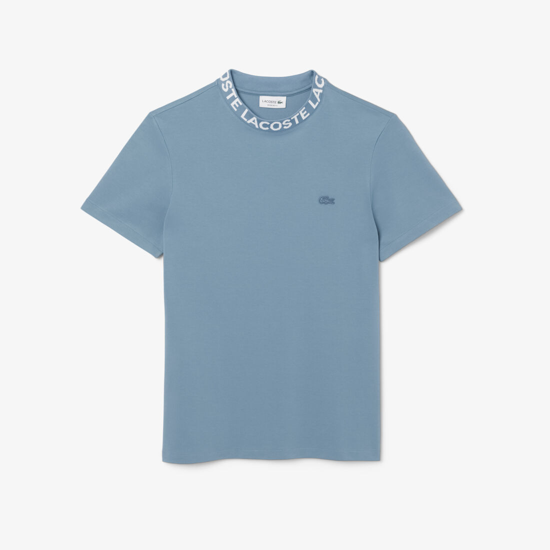 Jacquard Branded Pique T-shirt Jacquard Branded Pique T-shirt - TH9582-00-HD9