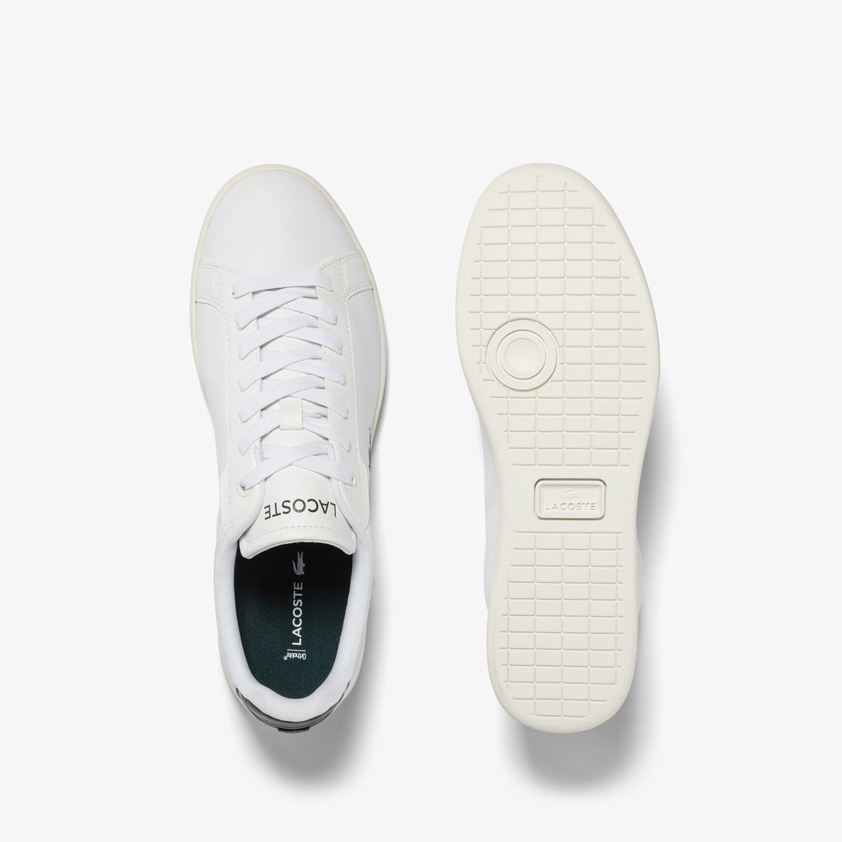 Men's Lacoste Carnaby Pro Leather Premium Trainers - 45SMA0112-1R5