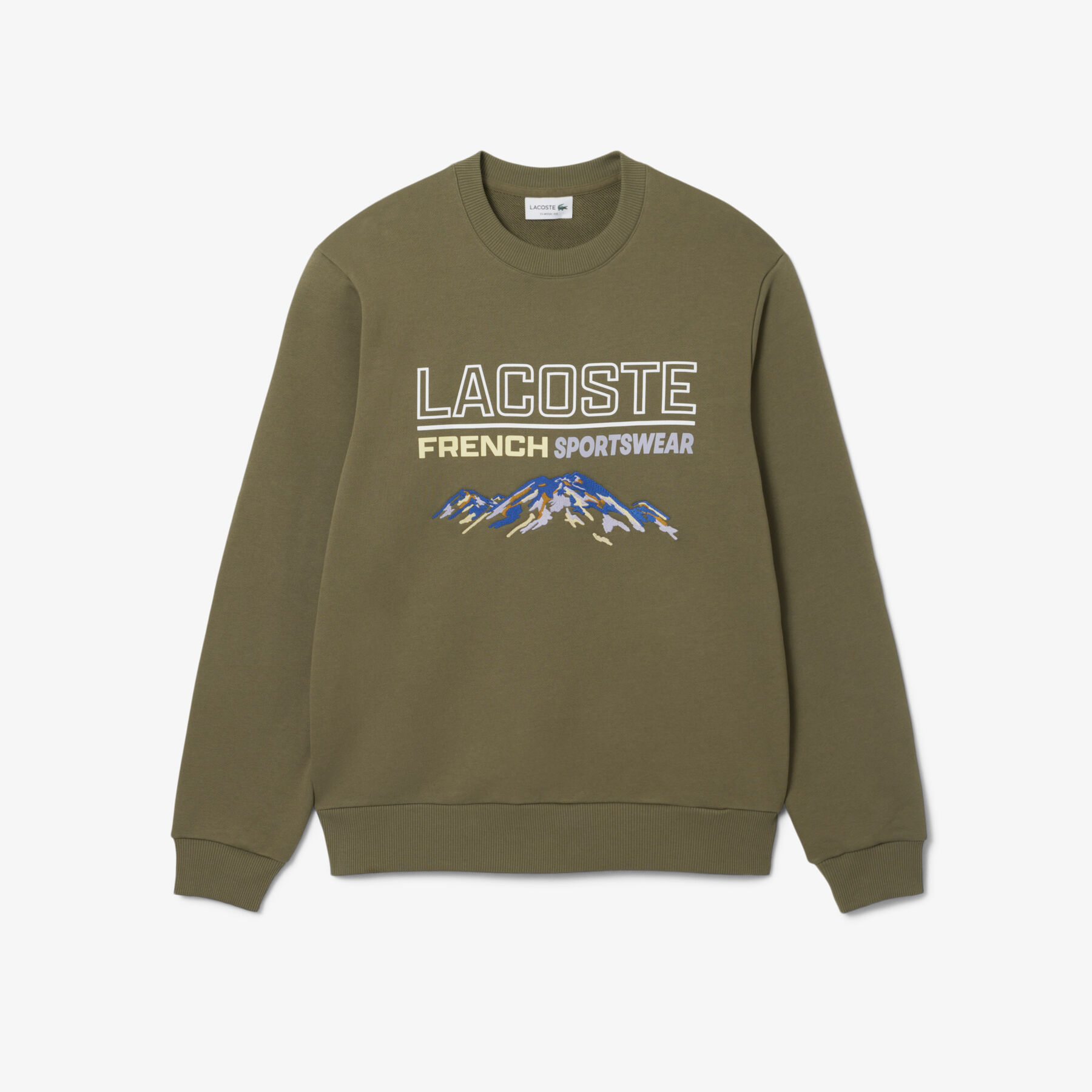 Embroidered Motif Fleece Sweatshirt Embroidered Motif Fleece Sweatshirt - SH5884-00-E9F