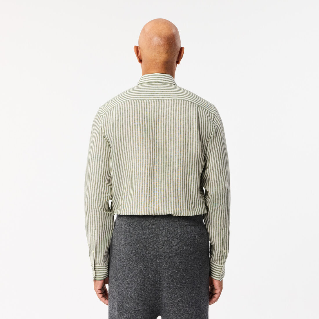 Regular Fit Striped Linen Shirt Regular Fit Linen Shirt - CH6985-00-ICD