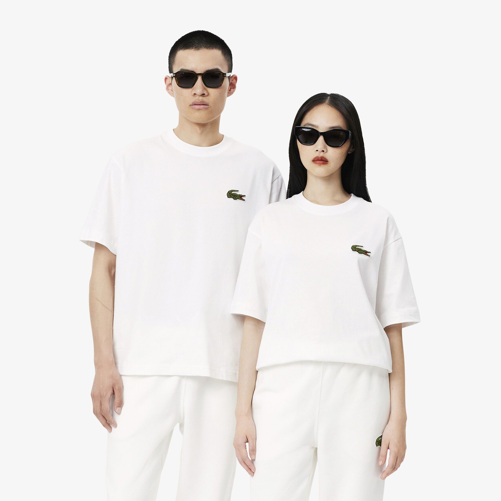 Loose Fit Heavy Cotton Badge T-shirt Loose Fit Heavy Cotton Badge T-shirt - TH2745-00-001