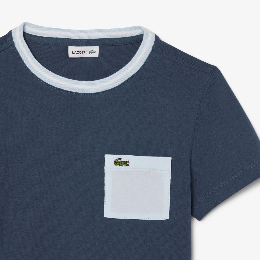 تي شيرت قطني بطبعة متباينة Contrast Print Cotton T-shirt - TJ7295-00-I07