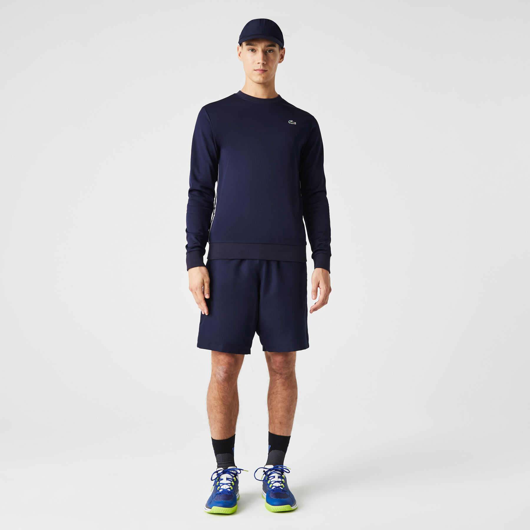 لاكوست شورت تنس تفتا للرجال مجموعة lacoste sport