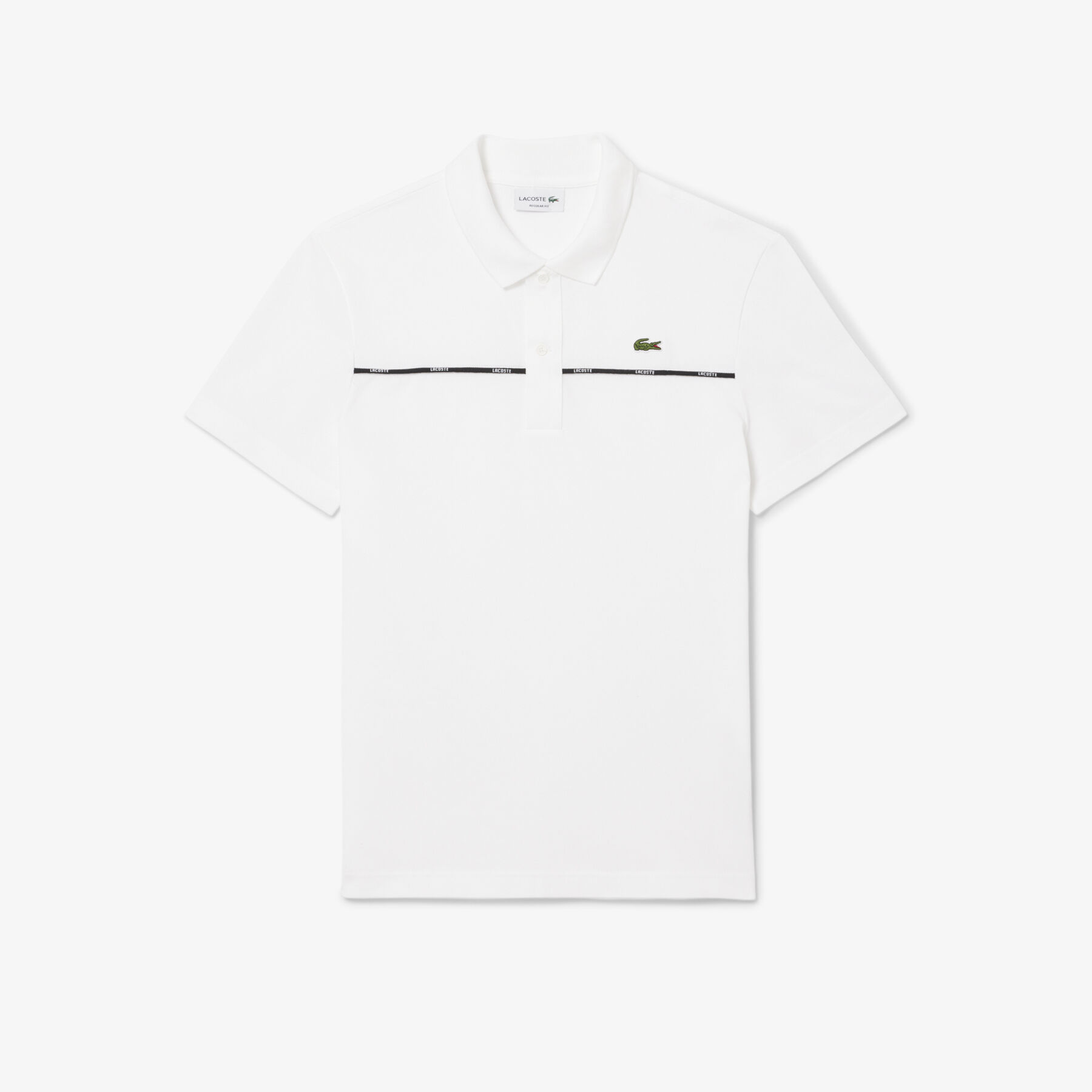 lacoste regular fit logo trim l 12 12 polo shirt