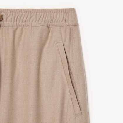 بناطيل فانيلا واسعة الساق