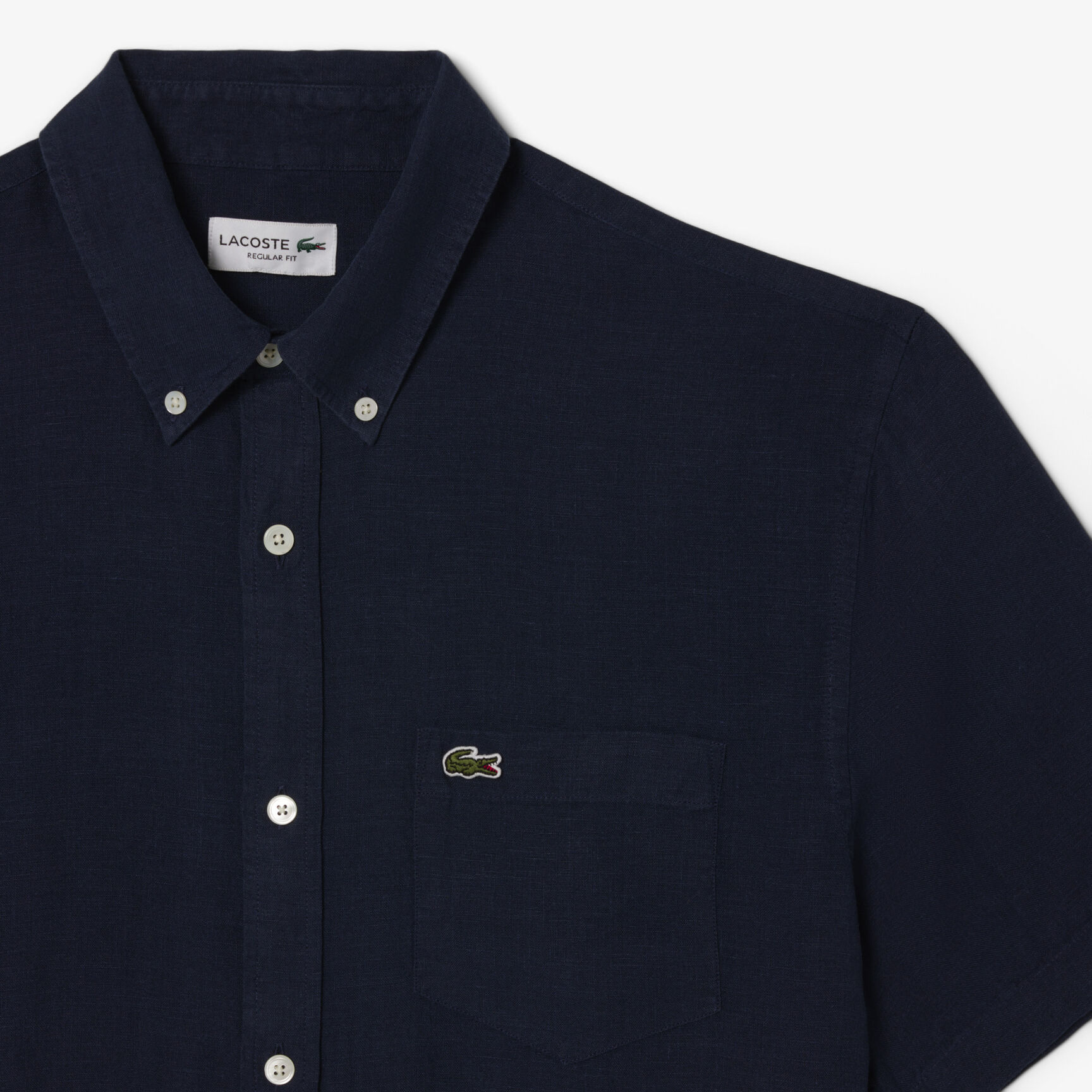 Short Sleeved Linen Shirt - CH5699-00-166