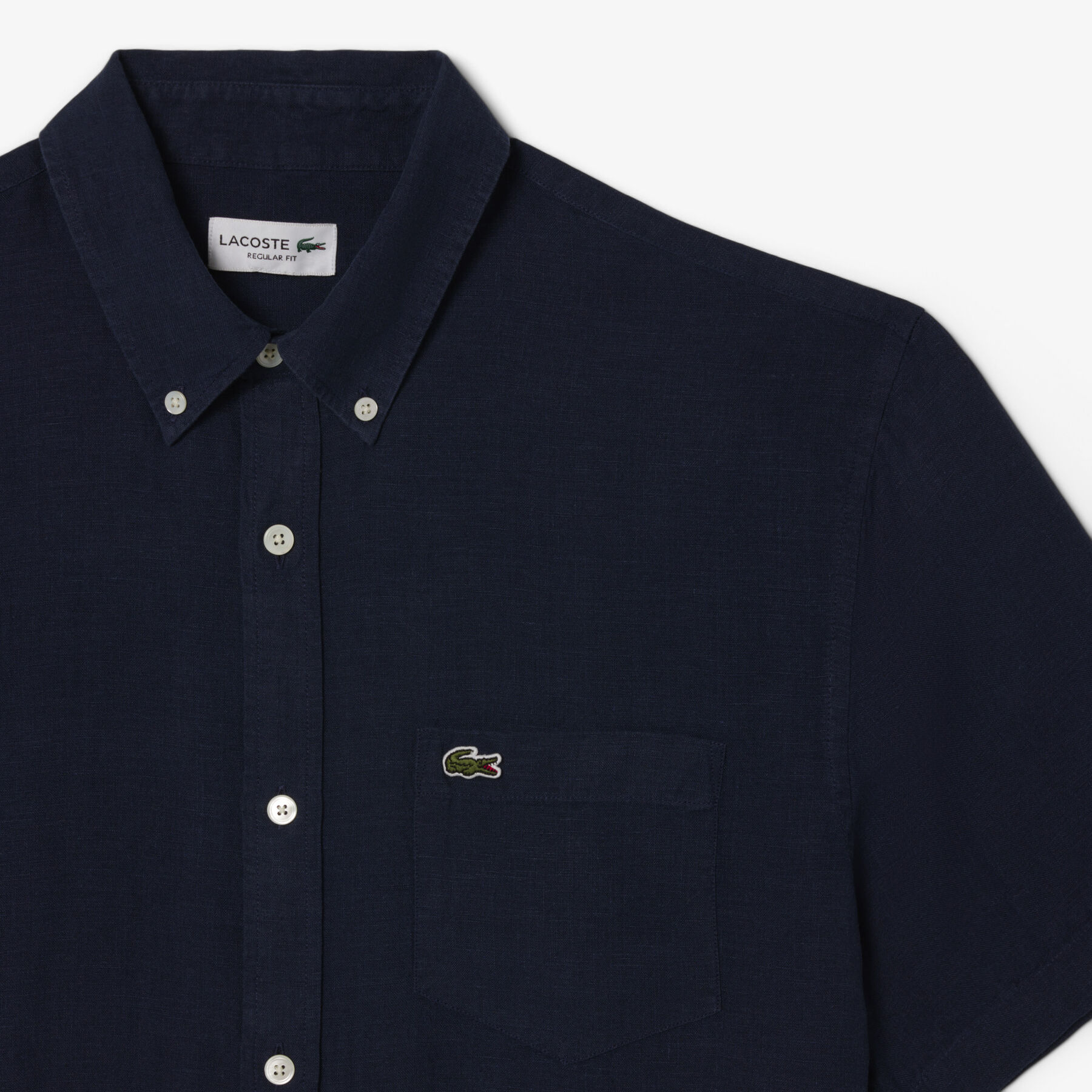 Short Sleeved Linen Shirt - CH5699-00-166