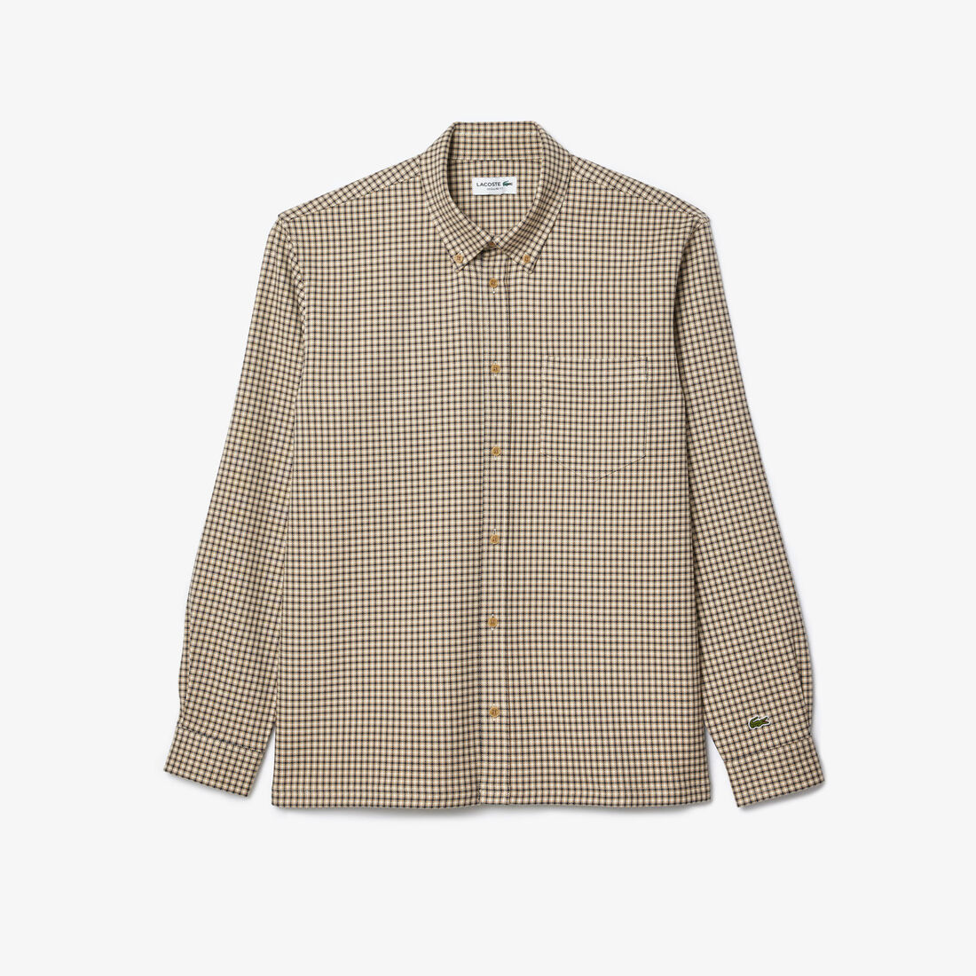 Cotton Blend Plaid Overshirt - CH3349-00-2UG