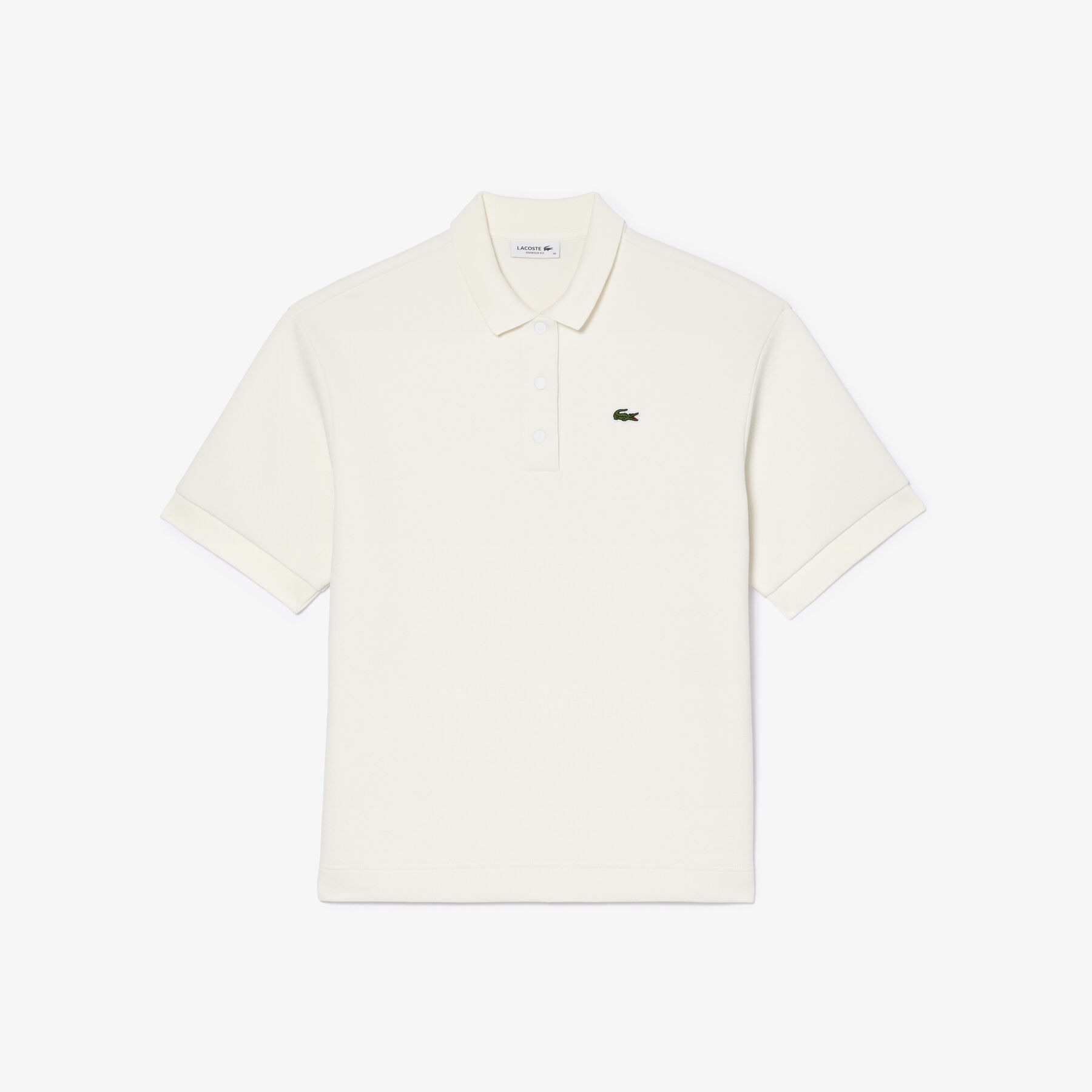 Double Sided Cotton Pique Oversized Polo Shirt - PF1660-00-70V