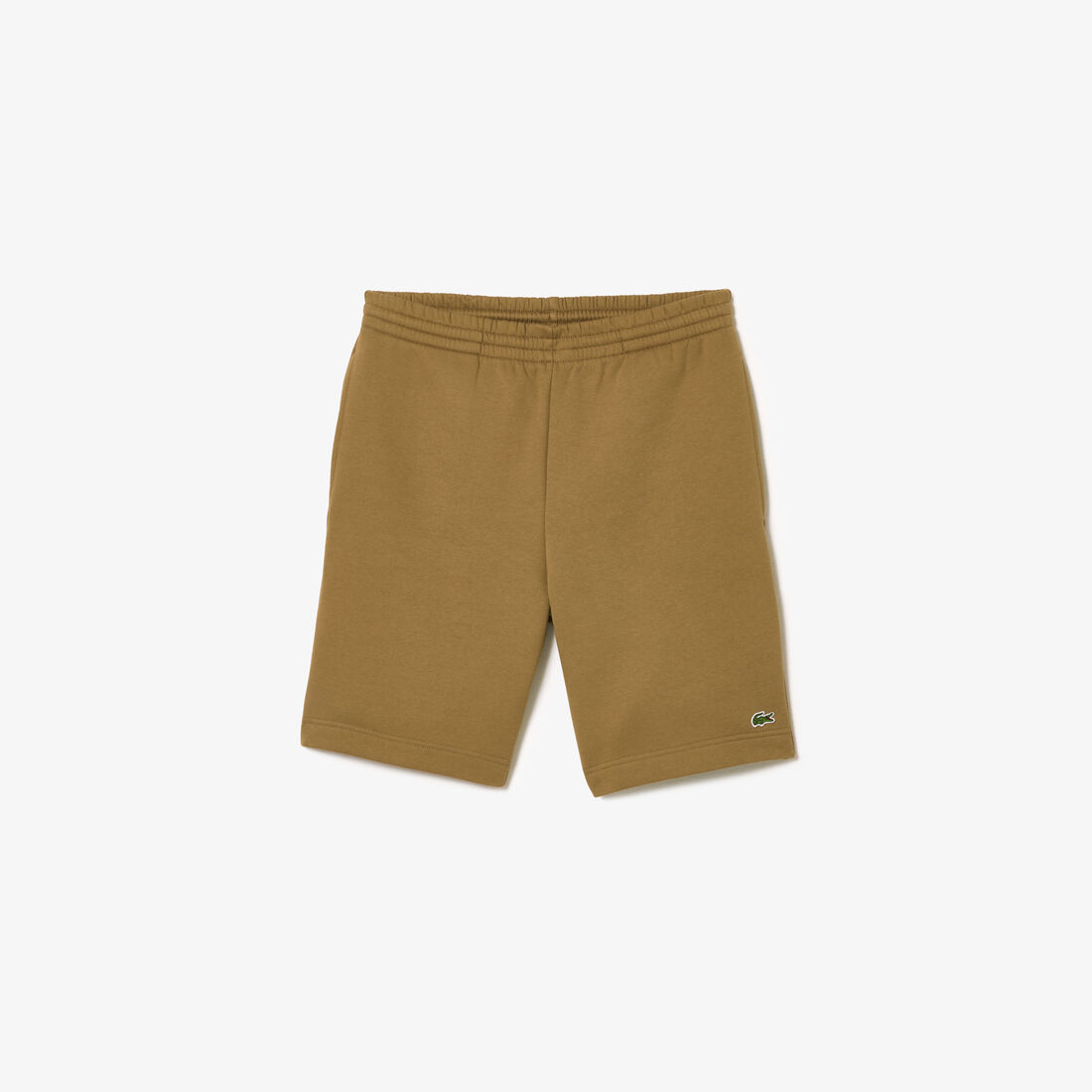شورت صوف بقصّة عادية Men's Lacoste Organic Brushed Cotton Fleece Jogger Shorts - GH9627-00-SIX