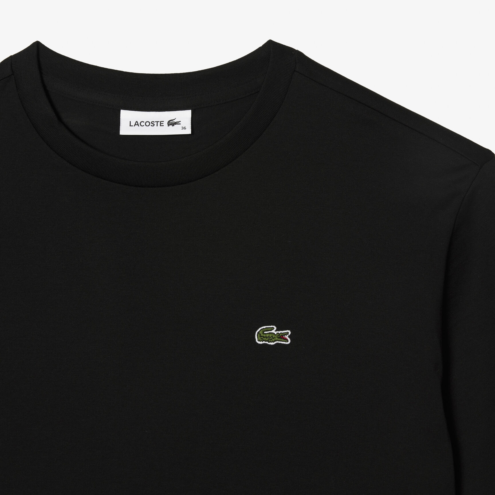 تي شيرت قطن بقصّة فضفاضة وفتحة رقبة على شكل حرف V للنساء Women's Crew Neck Premium Cotton T-shirt - TF5441-00-031