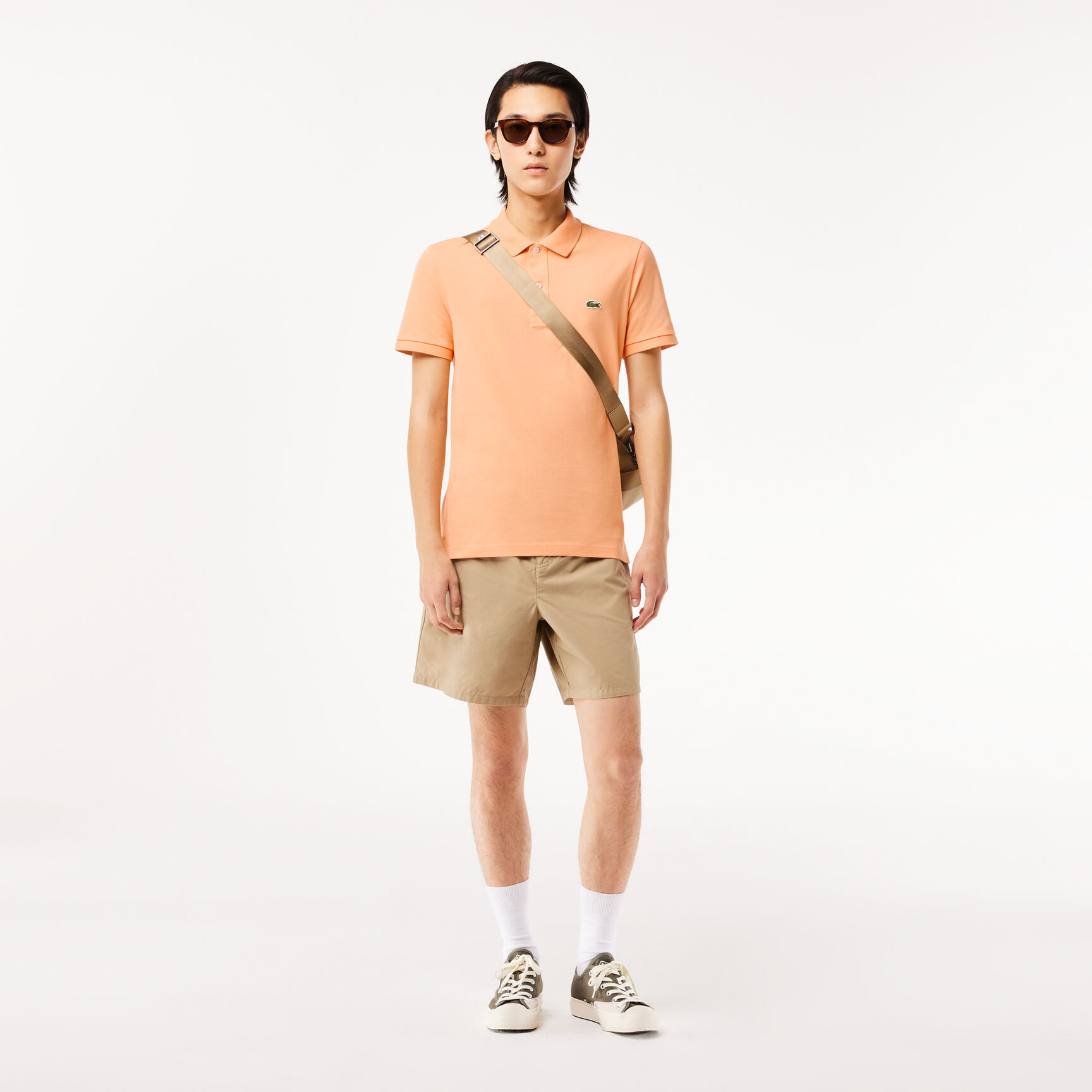 Original L.12.12 Slim Fit Petit Pique Cotton Polo Shirt - PH4012-00-IXY