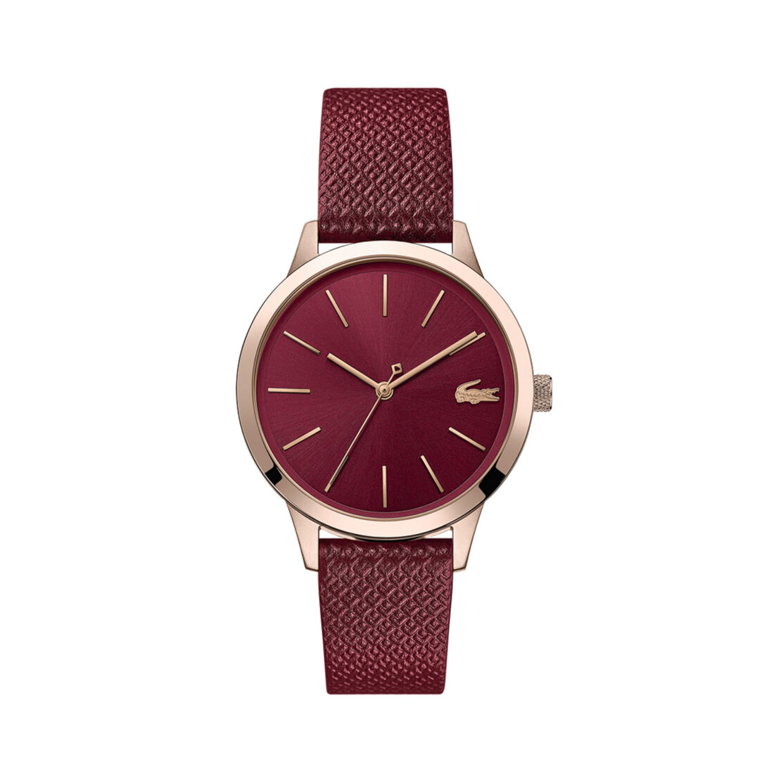 Lacoste Lacoste.12.12 Womens Burgundy Dial Watch