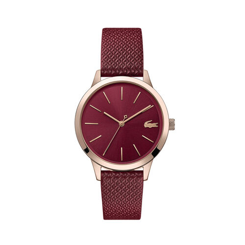 Lacoste Lacoste.12.12 Womens Burgundy Dial Watch 