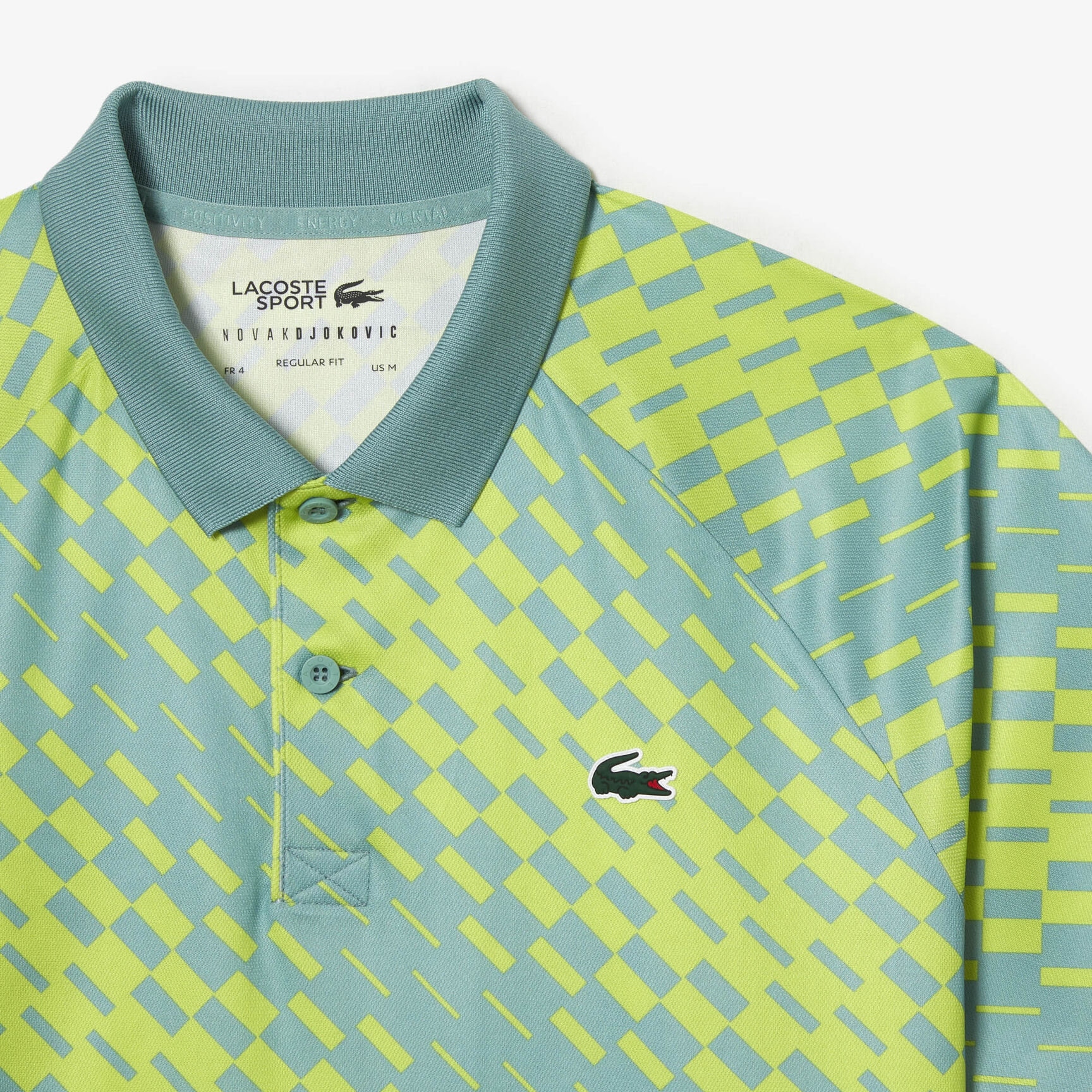 Men's Lacoste Tennis x Novak Djokovic Printed Polo Shirt