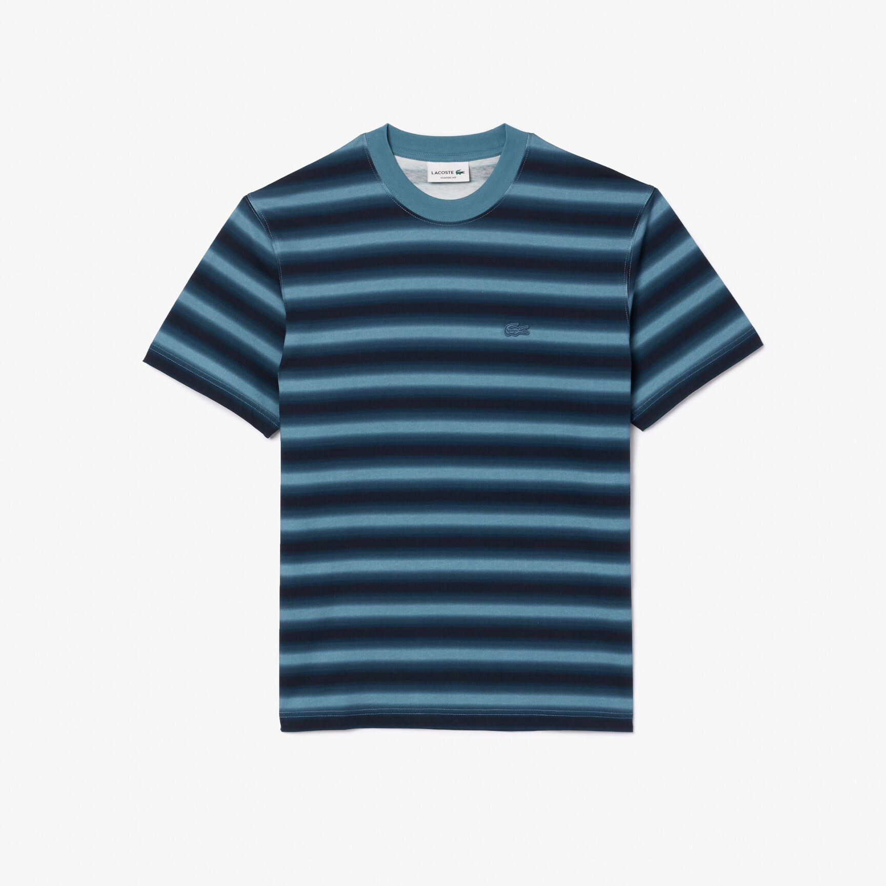 Stripe Print Jersey T-shirt - TH0290-00-GAI