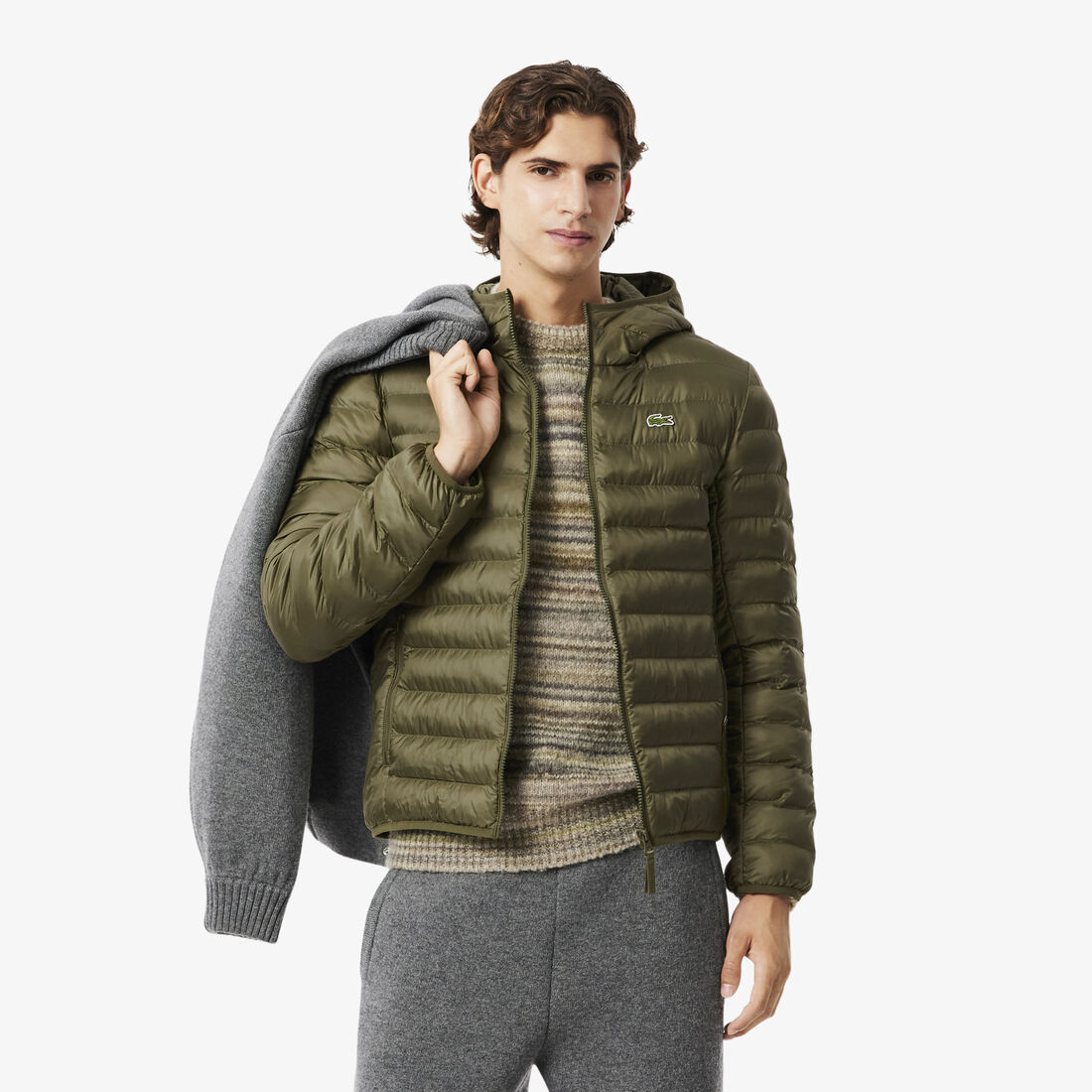 Water-Repellent Quilted Puffed Jacket - BH2909-00-E9F