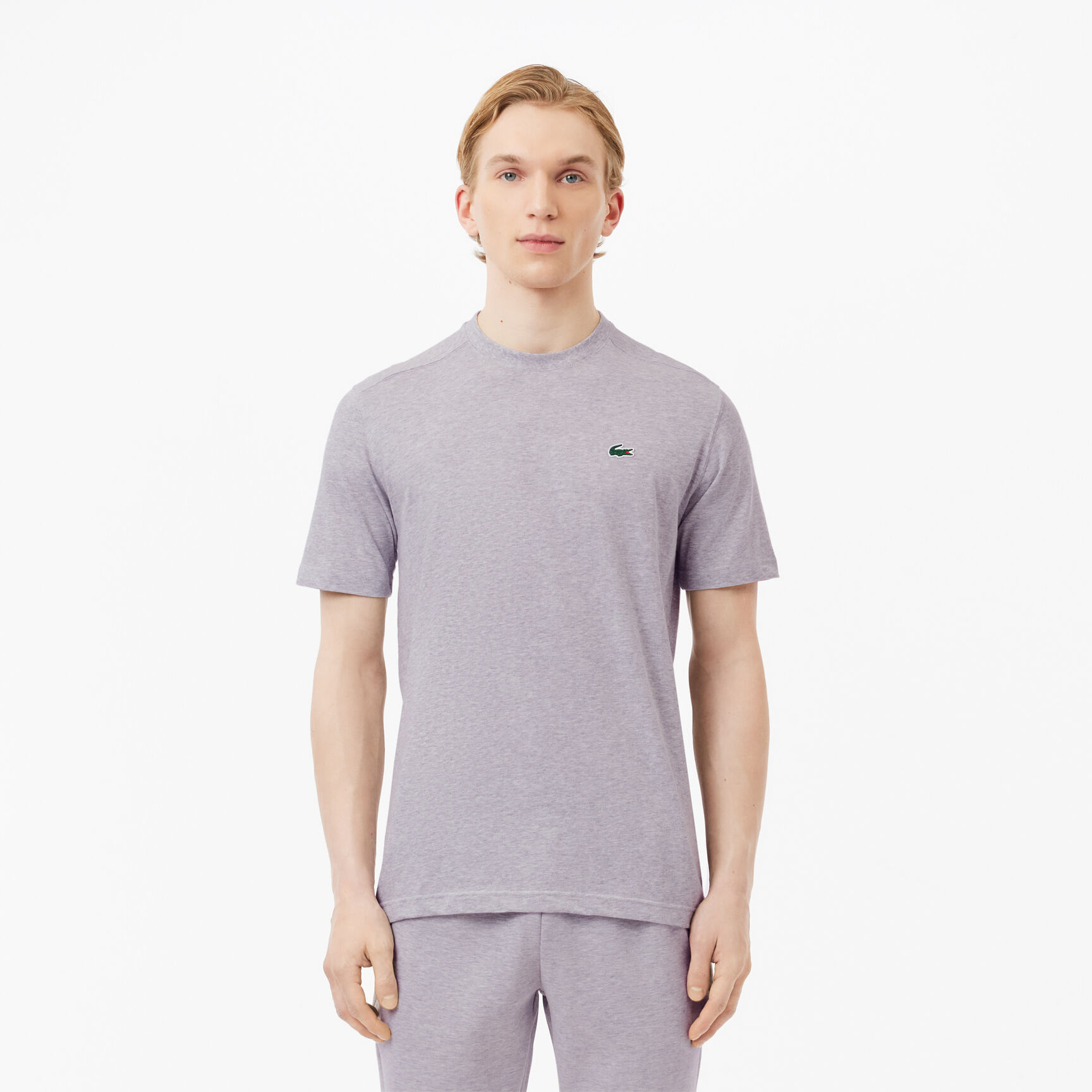 تي شيرت رياضي من القطن فائق الجفاف Men's Lacoste SPORT Breathable T-shirt - TH7618-00-CCA