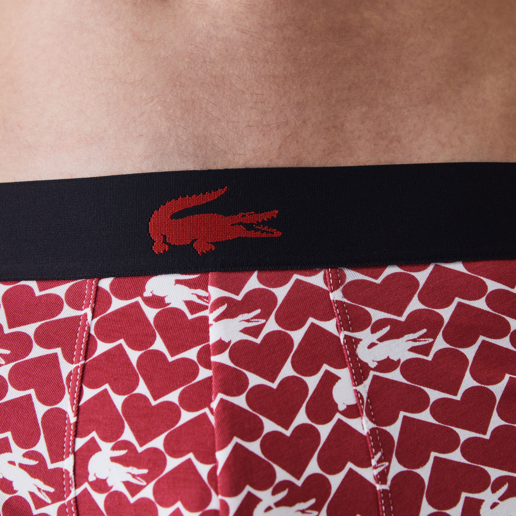 Men’s Valentine’s Day Stretch Cotton Trunk 3-Pack lacoste men s valentine s day stretch cotton trunk 3 pack