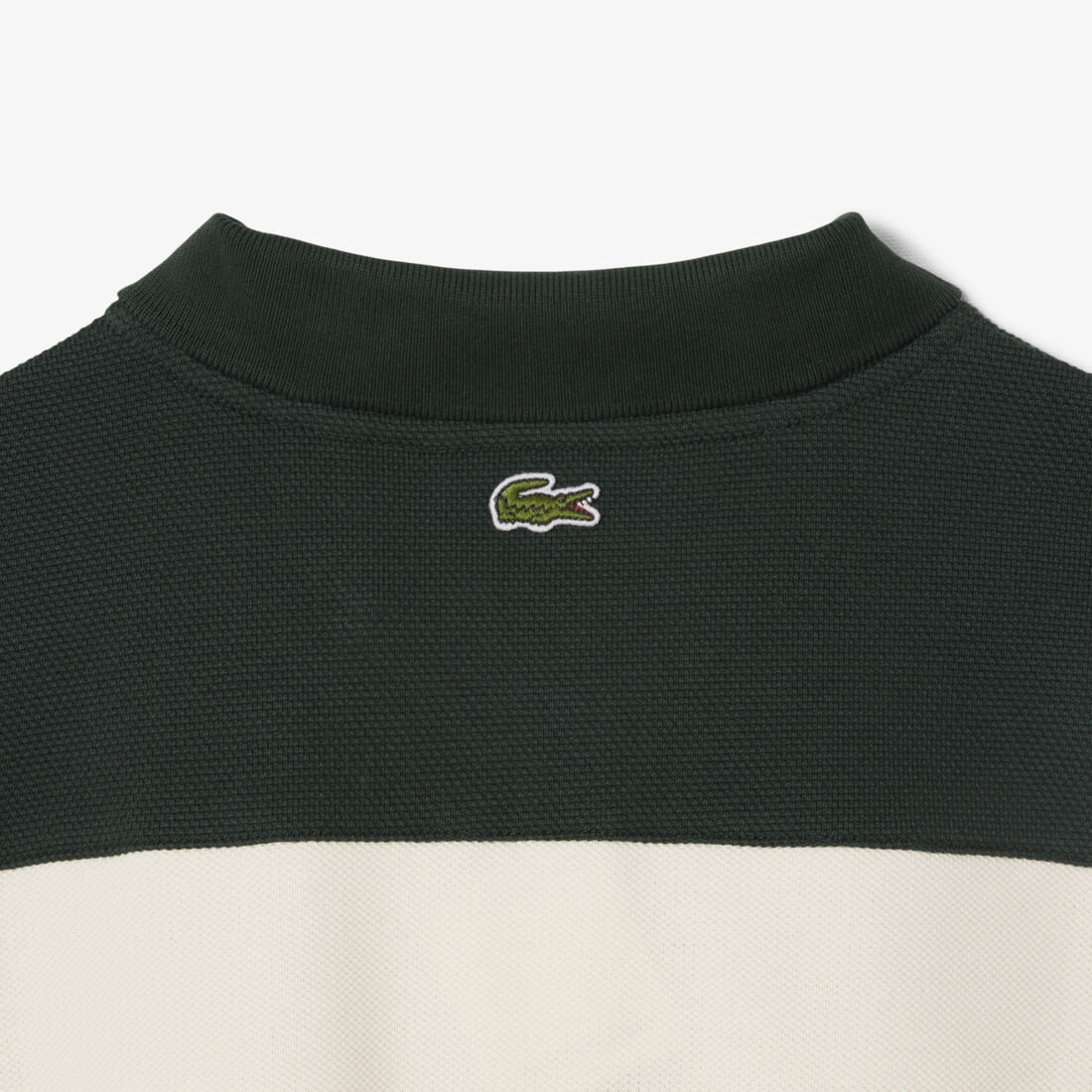 قميص بولو مخطط بقصّة سليمة، فرنسية الصنع French Made Slim Fit Striped Polo Shirt - PF5291-00-PIB