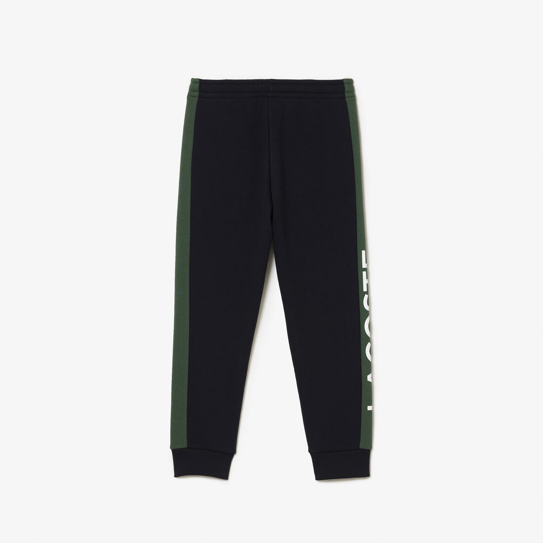 بنطال شينو لاكوست جبردين قطن مطاطي للأولاد Kids' Lacoste Organic Cotton and Recycled Polyester Track Pants - XJ5327-00-MI7