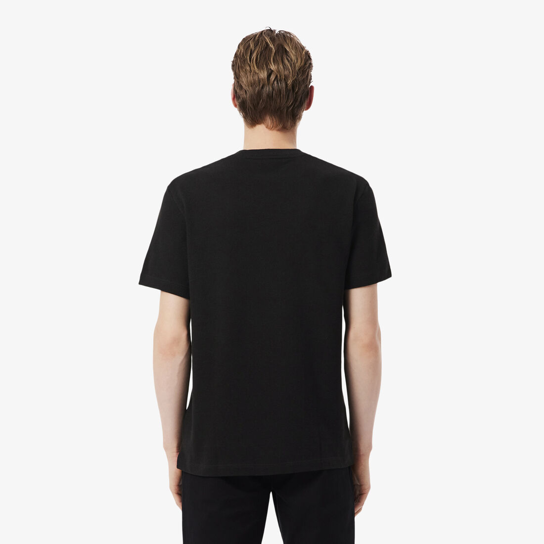 Heavy Cotton and Linen Pique T-shirt Heavy Cotton and Linen Pique T-shirt - TH0629-00-031